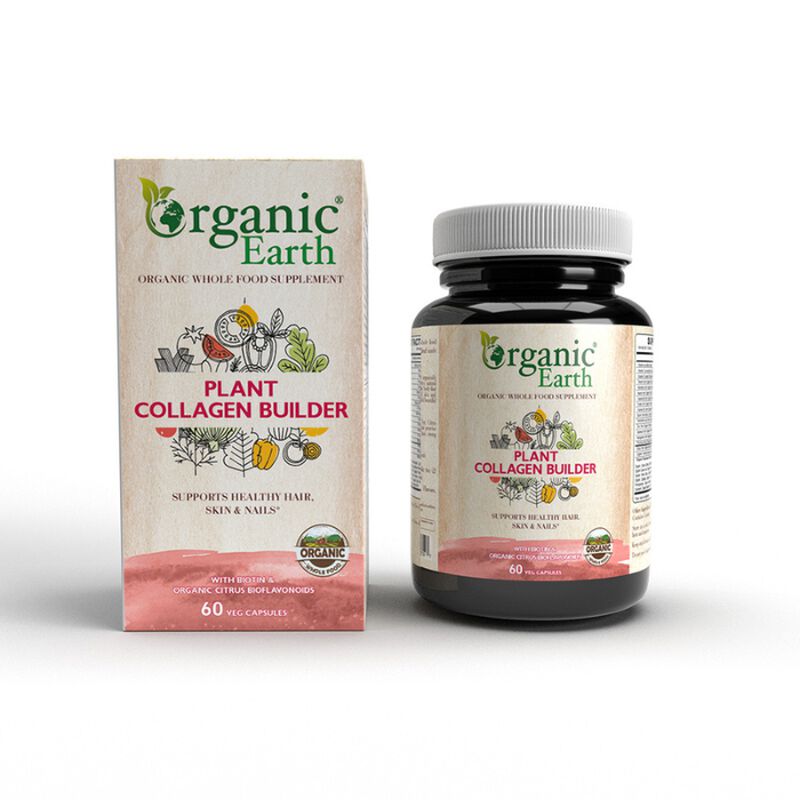 Organic Earth Plant Collagen Builder - 60 Capsules