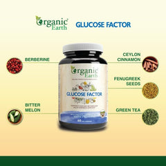Organic Earth Glucose Factor - 60 Capsules