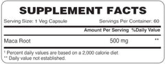 Organic Earth Maca Root - 60 Capsules