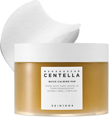 Skin1004 Madagascar Centella Quick Calming Pads -130ml, Pack of 70’s