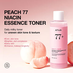 Anua Peach 77 + Niacin Essence Facial Toner - 250ml