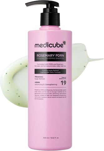 Medicube Rosemary PDRN Cooling Thickening Shampoo - 400ml
