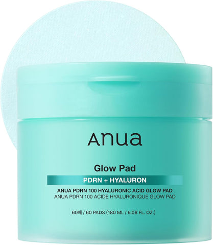 Anua PDRN 100 Hyaluronic Acid Glow Pad 180ml - 60 Pads