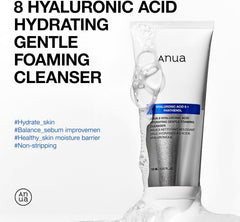 Anua 8 Hyaluronic Acid Hydrating Gentle Foaming Cleanser  -150ml