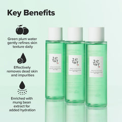 Beauty Of Joseon Green Plum Refreshing Toner : AHA + BHA - 150ml