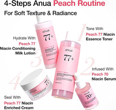 Anua Peach 70 + Niacinamide Skin Brightening Serum - 30ml