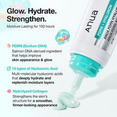 Anua PDRN + Hyaluronic Acid 100 Moisturizing Cream - 60ml