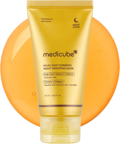 Medicube Kojic Acid Turmeric Night Wrapping Mask - 75ml