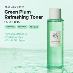 Beauty Of Joseon Green Plum Refreshing Toner : AHA + BHA - 150ml