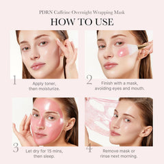 Medicube PDRN Pink Caffeine Night Wrapping Mask - 75ml