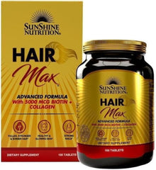 Sunshine Nutrition Hair Max - 100 Tablets