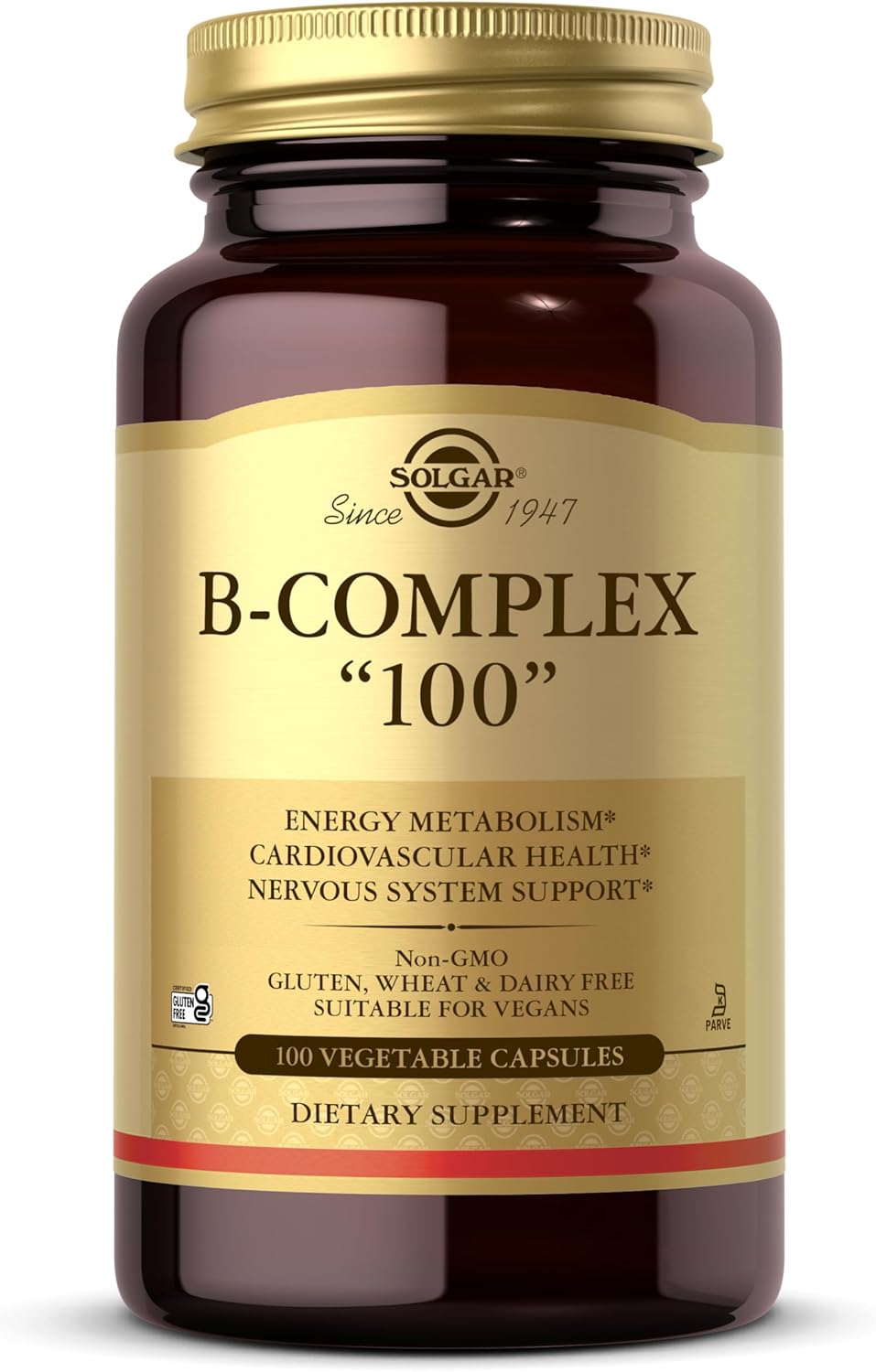 Solgar B-Complex "100" - 100 Veg Capsules