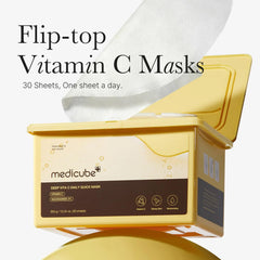 Medicube Deep Vita C Daily Quick Mask - 350g, 30 Sheet