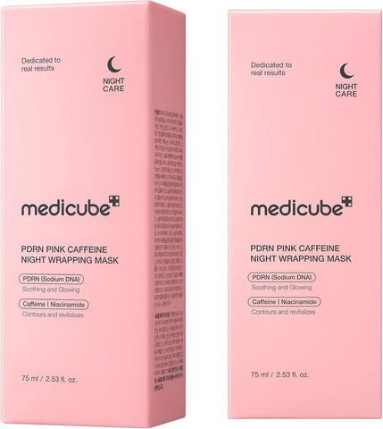 Medicube PDRN Pink Caffeine Night Wrapping Mask - 75ml