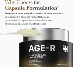 Medicube Age-R Glutathione Glow Capsule Cream - 50ml