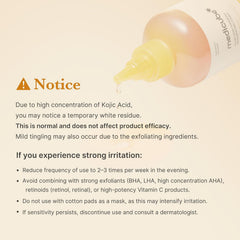 Medicube Kojic Acid Turmeric Resurfacing Toner - 250ml