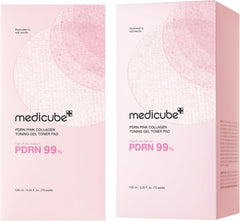 Medicube PDRN Pink Collagen Toning Gel Toner Pads - 120ml, Pack of 70's