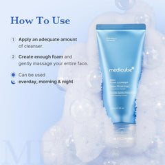 Medicube Zero Foam Anti-Pollution Cleanser - 120g