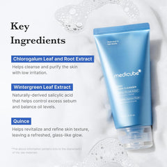 Medicube Zero Foam Anti-Pollution Cleanser - 120g