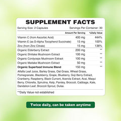 Organic Earth Immune Guard - 60 Capsules