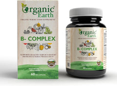 Organic Earth B- Complex - 60 Capsules