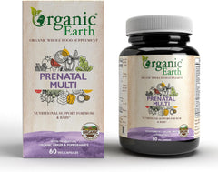 Organic Earth Prenatal Multi - 60 Capsules