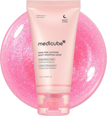 Medicube PDRN Pink Caffeine Night Wrapping Mask - 75ml