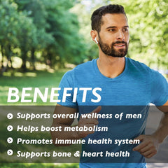 Organic Earth Men’s Daily Multivitamin - 60 Tablets