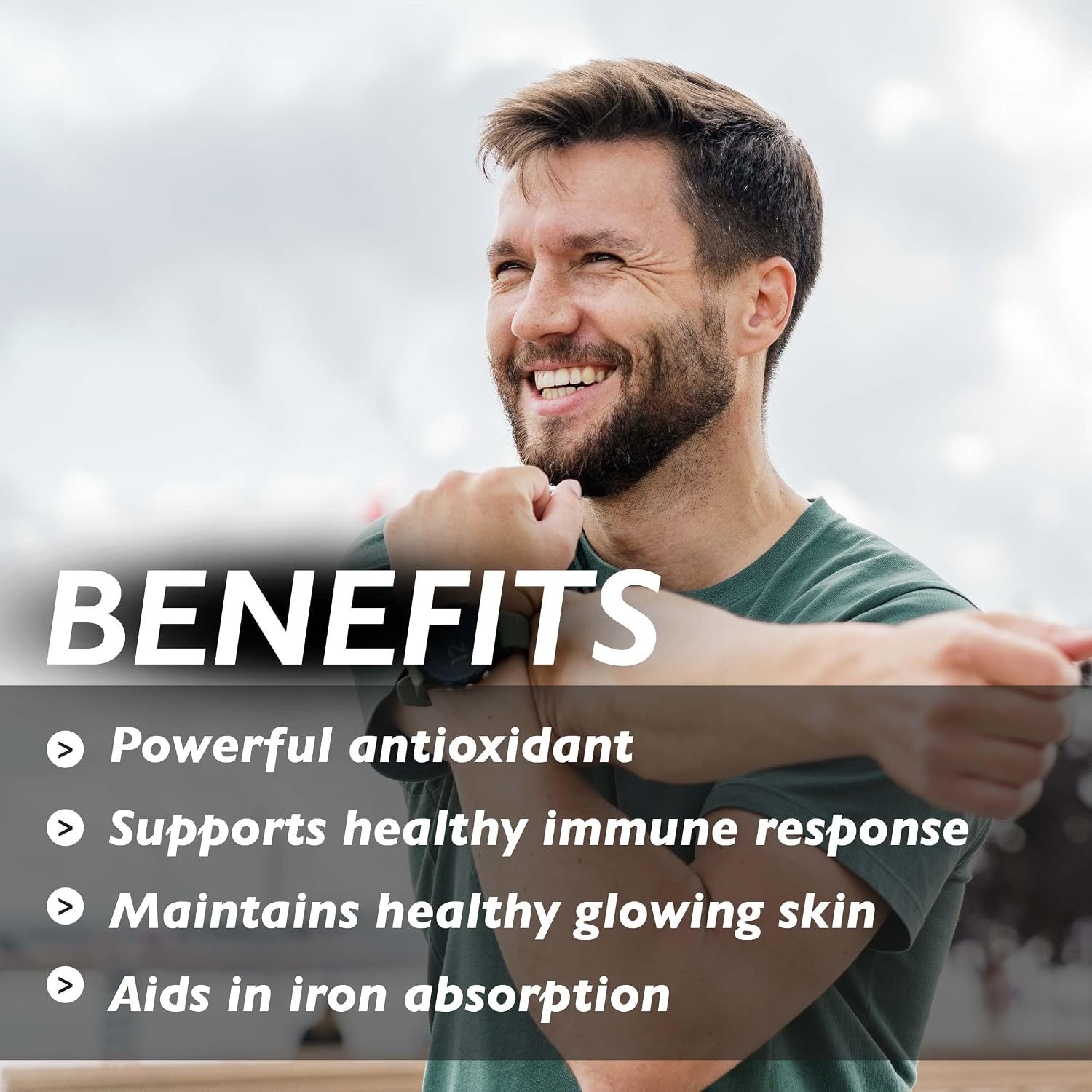 Organic Earth Vitamin C - 60 Capsules