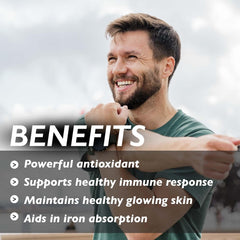 Organic Earth Vitamin C - 60 Capsules
