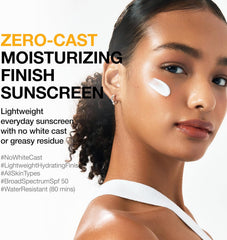 Anua Zero-Cast SPF 50 Moisturizing Finish Sunscreen - 50ml