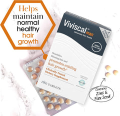 Viviscal Man Hair Nourishment Supplements - 180 Tablets (3 Months Supply)