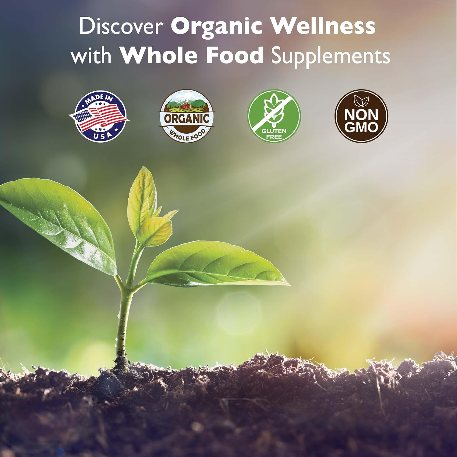 Organic Earth Magnesium - 60 Capsules