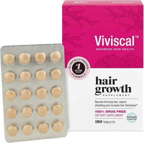 Viviscal Max Strength Supplement For Women - 180 Tablets