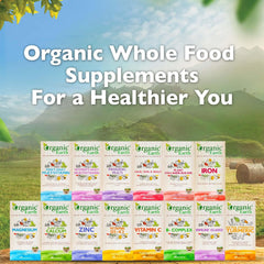 Organic Earth Vitamin D3 + K2  Supports Bone and Immune Health - 60 Capsules